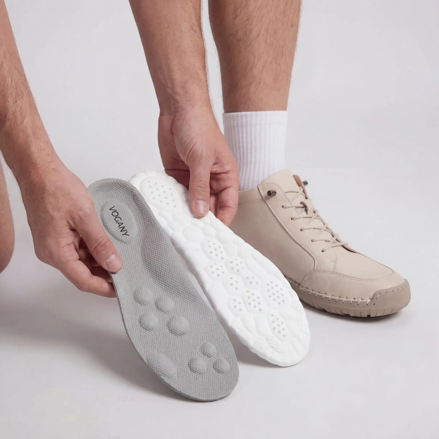 VogaDeck Zip – Sneakers Komfort & Orthopædisk Støtte 