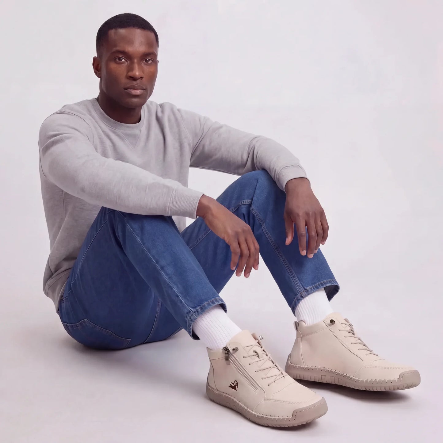 VogaDeck Zip – Sneakers Komfort & Orthopædisk Støtte 